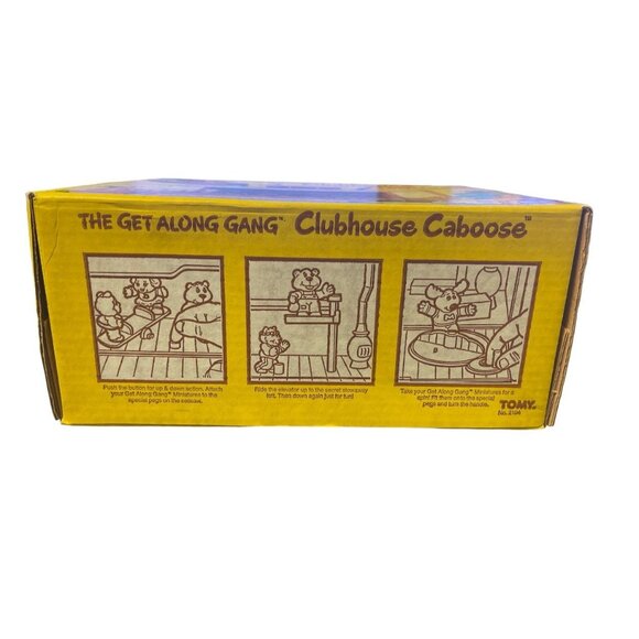 Vintage Tomy Clubhouse Caboose (1984) - Picture 3 of 4